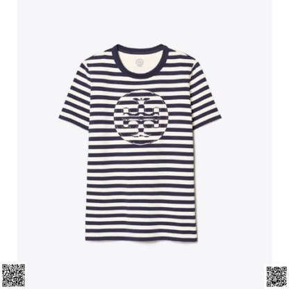 美國代購正品 Tory Burch 條紋T恤