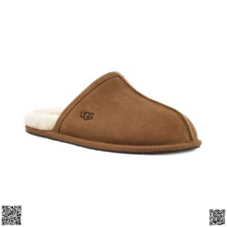 美國代購正品 UGG 棕色加絨拖鞋 碼全