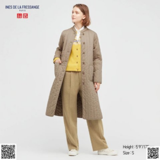 美國代購正品 Uniqlo 絎縫長款外套