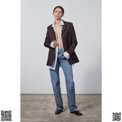 美國代購正品 Zara 直筒牛仔褲