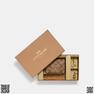 美國代購正品 鏈條錢包+鑰匙扣套裝