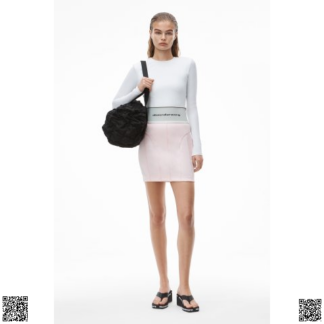 美國代購正品 Alexander Wang logo半裙