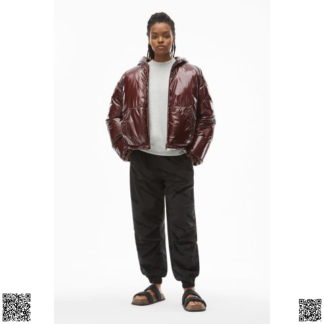 美國代購正品 Alexander Wang 亮麵羽絨服