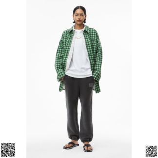 美國代購正品 Alexander Wang 格紋夾剋