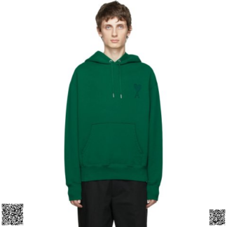 美國代購正品 Ami Alexandre Mattiussi Green Ami de Coeur 闊型