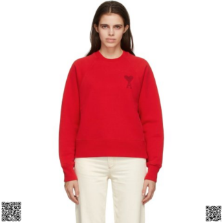 美國代購正品 Ami Alexandre Mattiussi Red Ami de Coeur 衛衣