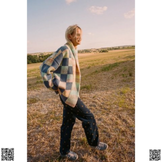 美國代購正品 BDG 棋盤格開衫