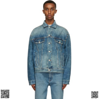 美國代購正品 Balenciaga logo 牛仔夾剋