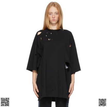 美國代購正品 Balenciaga 破洞T恤