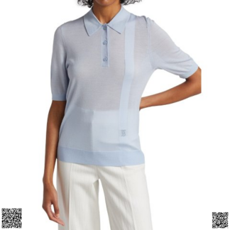 美國代購正品 Burberry Madeline 羊毛混紡polo衫