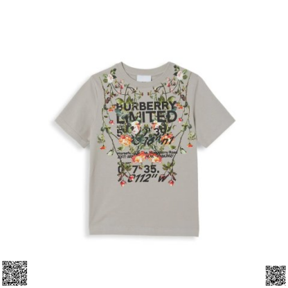 美國代購正品 Burberry 兒童印花T恤