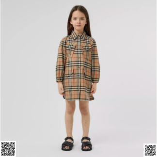 美國代購正品 Burberry 女童襯衫裙