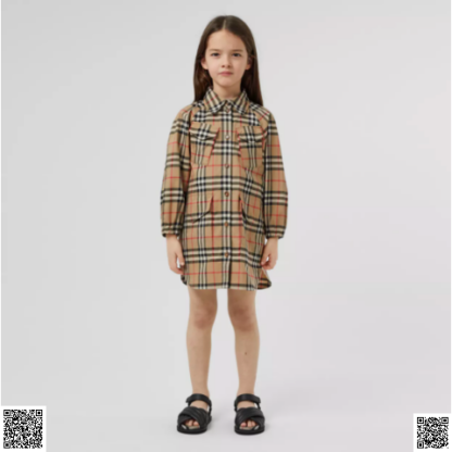 美國代購正品 Burberry 女童襯衫裙