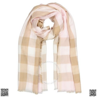 美國代購正品 Burberry 格紋圍巾