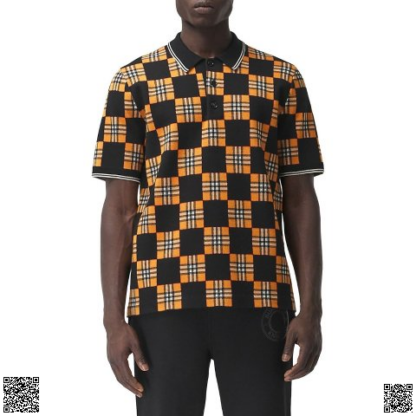 美國代購正品 Burberry 格紋羊毛polo衫