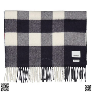 美國代購正品 Burberry 格紋羊絨圍巾