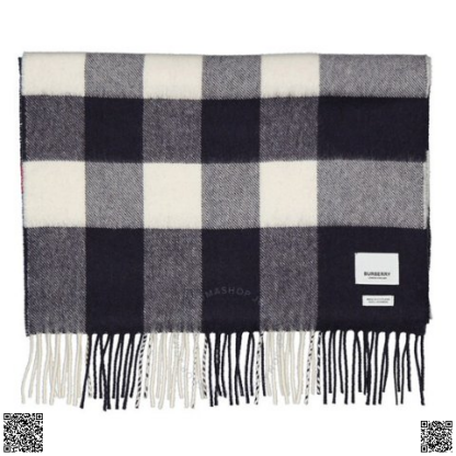 美國代購正品 Burberry 格紋羊絨圍巾