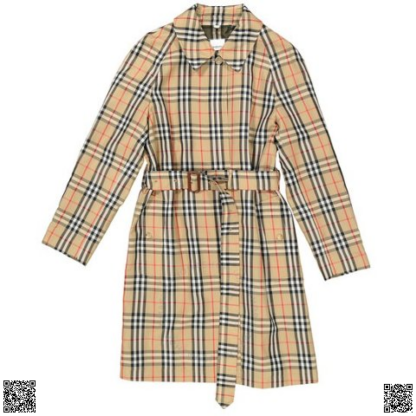 美國代購正品 Burberry 格紋風衣