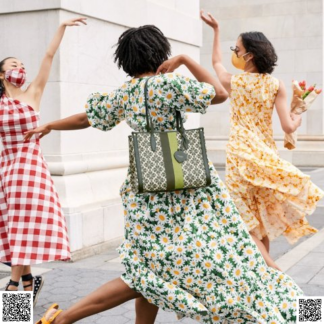 美國代購正品 Kate Spade 中號老花托特包