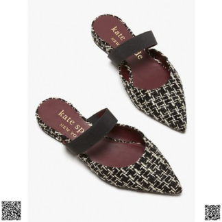 美國代購正品 Kate Spade 小香風穆勒鞋