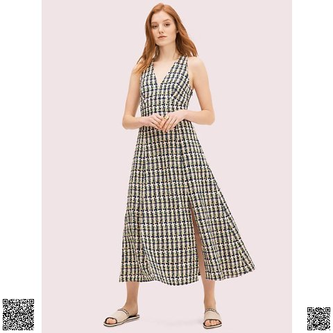 美國代購正品 Kate Spade 小香風花呢連衣裙