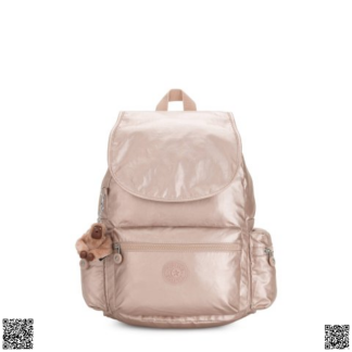 美國代購正品 Kipling 金屬雙肩包