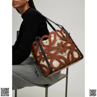 美國代購正品 Loewe ANAGRAM 小號皮革Tote包