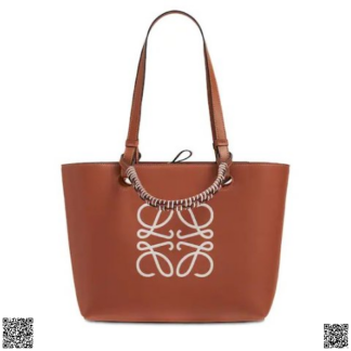美國代購正品 Loewe ANAGRAM 皮革小號Tote包