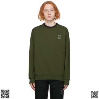 美國代購正品 Maison Kitsune Puma閤作款衛衣