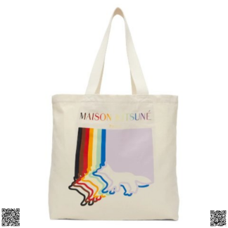 美國代購正品 Maison Kitsune Tote包