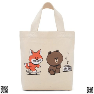 美國代購正品 Maison Kitsune Tote包