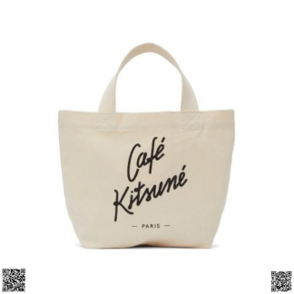 美國代購正品 Maison Kitsune logo Tote包