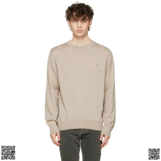 美國代購正品 Maison Kitsune 狐狸頭毛衣