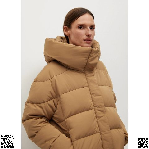 美國代購正品 Mango 羽絨連帽外套