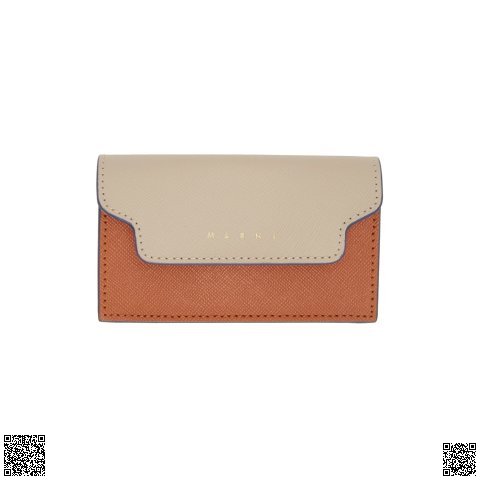 美國代購正品 Marni Saffiano 拼色卡包