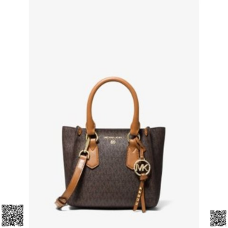 美國代購正品 Michael Kors Kris 老花手提包 小號