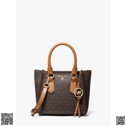 美國代購正品 Michael Kors Kris 老花手提包 小號