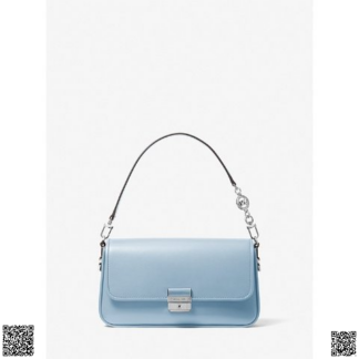 美國代購正品 Michael Kors 冰藍色法棍包
