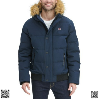 美國代購正品 Tommy Hilfiger 毛領夾剋