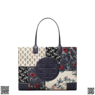美國代購正品 Tory Burch Ella Quilted Patchwork Tote包