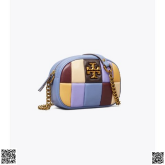 美國代購正品 Tory Burch Kira 拼色相機包