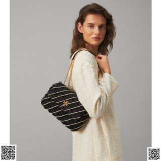 美國代購正品 Tory Burch Kira編織單肩包