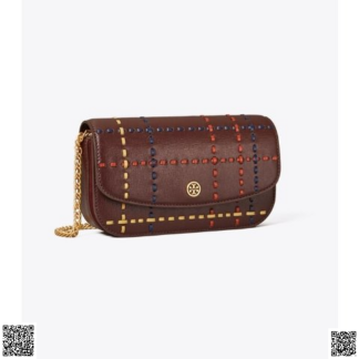 美國代購正品 Tory Burch Robinson Woven 鏈條包