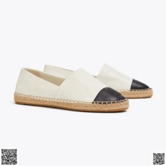 美國代購正品 Tory Burch 小香風拼色漁夫鞋