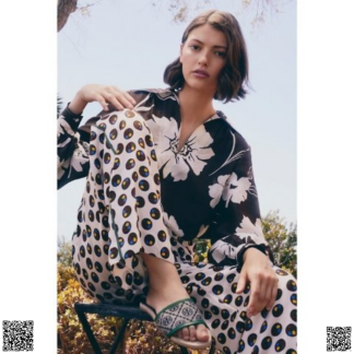 美國代購正品 Tory Burch 真絲印花襯衫