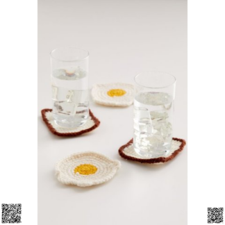 美國代購正品 Urban Outfitters 煎蛋杯墊