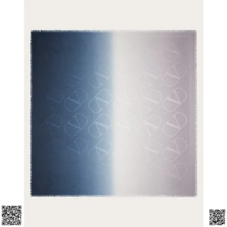 美國代購正品 Valentino 漸變雙色圍巾