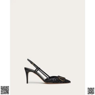 美國代購正品 Valentino 鏤空高跟鞋