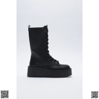 美國代購正品 Zara 厚底短靴