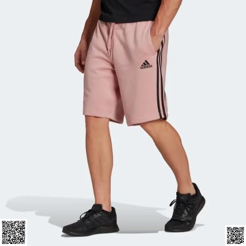 美國代購正品 Adidas Essentials Fleece 3-Stripes 男士短褲